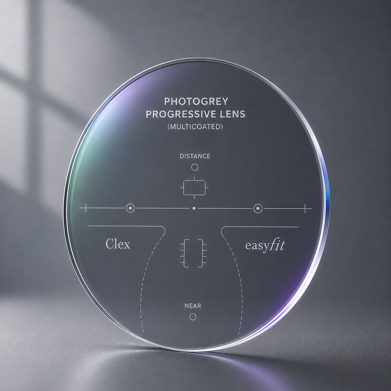 Clex Progressive Photogrey Multicoated